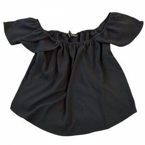 HYFVE Black Off-Shoulder Blouse